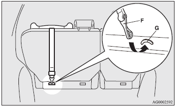 3. Remove the head restraint from the location in which you wish to install a