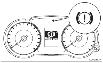 When “RELEASE PARKING BRAKE” is displayed This warning is displayed if you drive