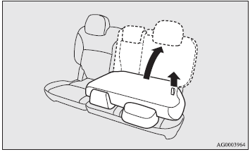 4. After returning the seatback, lightly push the seat and seatback to make sure