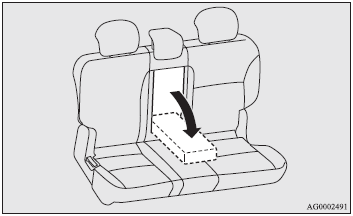 To use the armrest, fold it down.