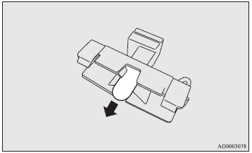 3. Remove the bulb from the socket.