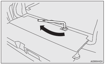 3. Open the lower gate.