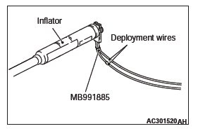 Mitsubishi Outlander. Supplemental Restraint System (SRS)