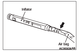 Mitsubishi Outlander. Supplemental Restraint System (SRS)