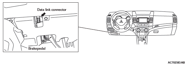 Mitsubishi Outlander. Component Locations