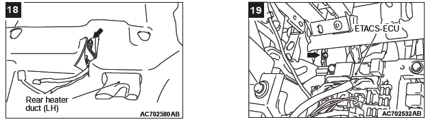 Mitsubishi Outlander. Component Locations