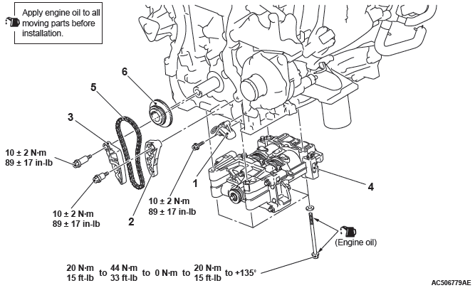 Mitsubishi Outlander. Engine Mechanical