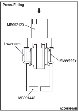 Mitsubishi Outlander. Rear Suspension