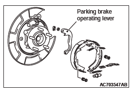 Mitsubishi Outlander. Basic Brake