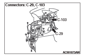 Mitsubishi Outlander. Controller Area Network (CAN)