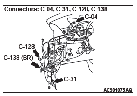 Mitsubishi Outlander. Controller Area Network (CAN)