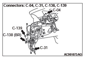 Mitsubishi Outlander. Controller Area Network (CAN)