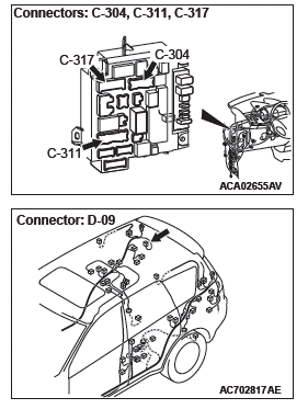 Mitsubishi Outlander. Chassis Electrical