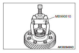 Mitsubishi Outlander. Continuously Variable Transaxle Overhaul