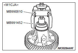 Mitsubishi Outlander. Continuously Variable Transaxle Overhaul