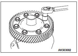 Mitsubishi Outlander. Continuously Variable Transaxle Overhaul