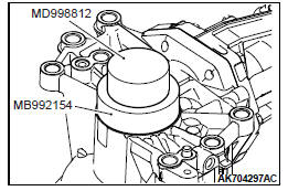 Mitsubishi Outlander. Continuously Variable Transaxle Overhaul