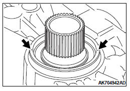 Mitsubishi Outlander. Continuously Variable Transaxle Overhaul