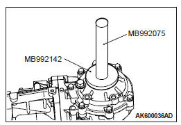 Mitsubishi Outlander. Continuously Variable Transaxle Overhaul