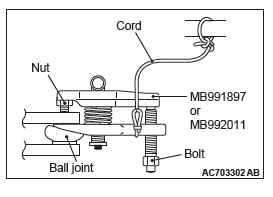 Mitsubishi Outlander. Front Axle