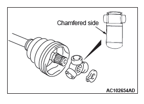 Mitsubishi Outlander. Front Axle