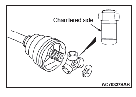 Mitsubishi Outlander. Front Axle