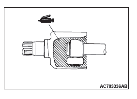 Mitsubishi Outlander. Front Axle