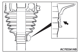 Mitsubishi Outlander. Front Axle