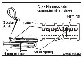 Mitsubishi Outlander. Supplemental Restraint System (SRS)