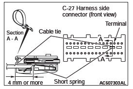 Mitsubishi Outlander. Supplemental Restraint System (SRS)