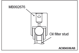 Mitsubishi Outlander. Engine Lubrication