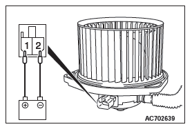 Mitsubishi Outlander. Heater, Air Conditioning and Ventilation