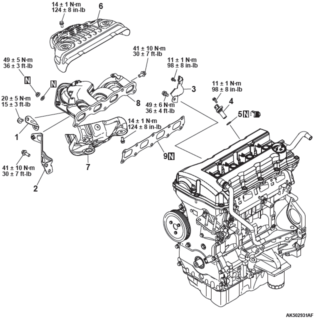 Mitsubishi Outlander. Engine Overhaul