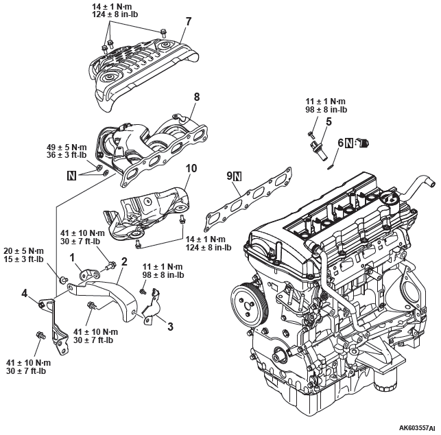 Mitsubishi Outlander. Engine Overhaul