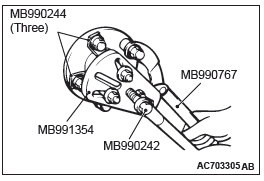 Mitsubishi Outlander. Front Axle