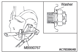 Mitsubishi Outlander. Front Axle