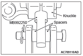 Mitsubishi Outlander. Front Axle