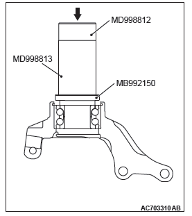 Mitsubishi Outlander. Front Axle