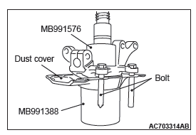 Mitsubishi Outlander. Front Axle