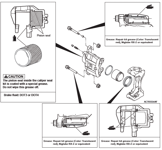 Mitsubishi Outlander. Basic Brake