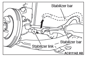 Mitsubishi Outlander. Front Suspension