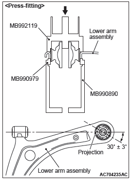 Mitsubishi Outlander. Front Suspension