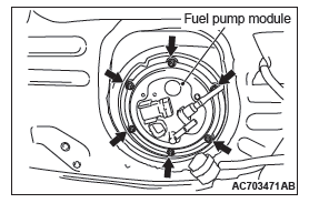 Mitsubishi Outlander. Fuel Supply