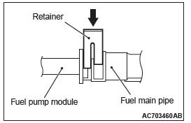 Mitsubishi Outlander. Fuel Supply