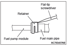 Mitsubishi Outlander. Fuel Supply