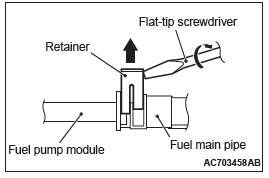 Mitsubishi Outlander. Fuel Supply