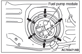 Mitsubishi Outlander. Fuel Supply