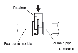 Mitsubishi Outlander. Fuel Supply