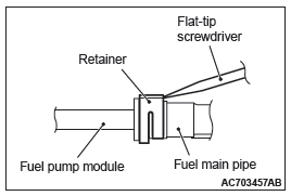 Mitsubishi Outlander. Fuel Supply