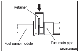 Mitsubishi Outlander. Fuel Supply